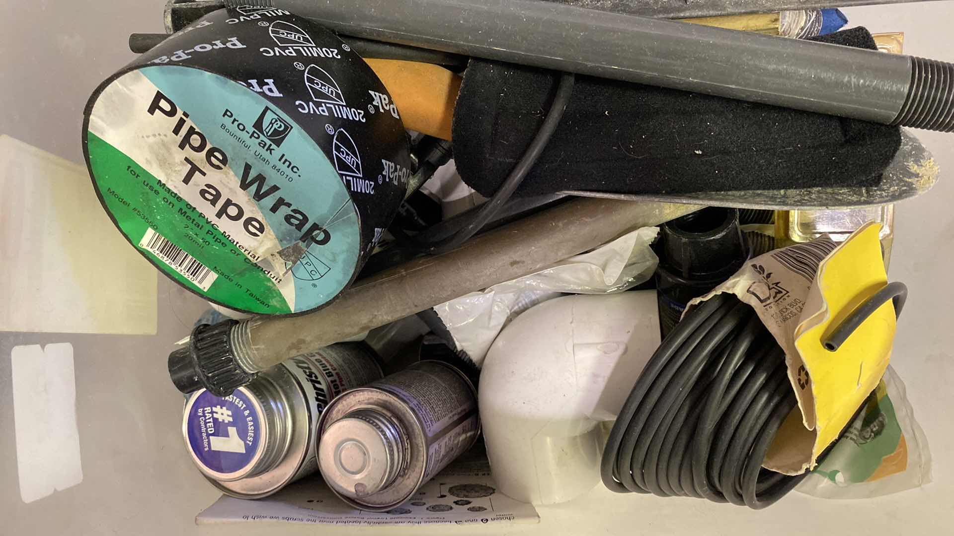 Photo 3 of TOTE OF IRRIGATION SUPPLIES