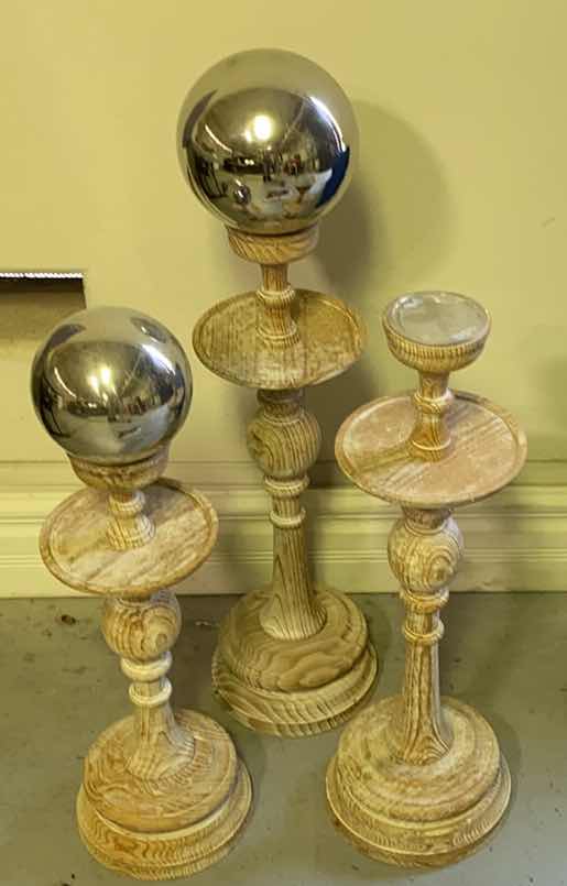 Photo 1 of 3 MANDALA WOOD DECOR TALLEST 33”