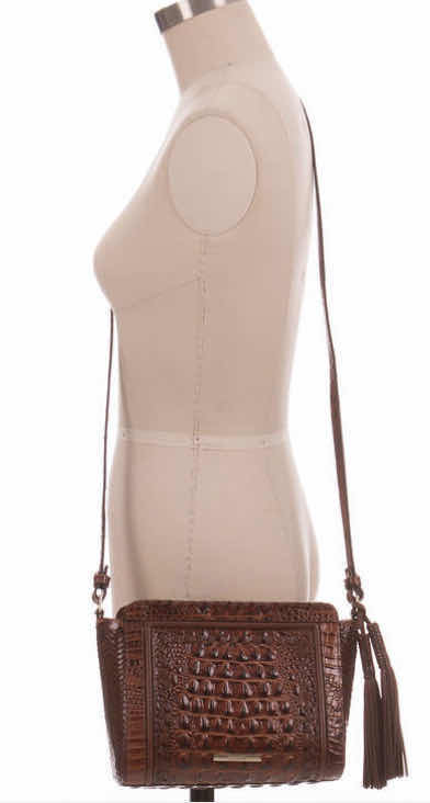 Photo 4 of BRAHMIN CARRIE CROSSBODY PECAN ROSS LIKE NEW