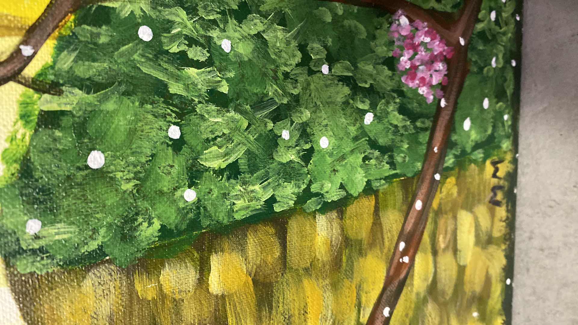 Photo 1 of STRETCHED CANVAS PAINTING ARTWORK 16” x 20”