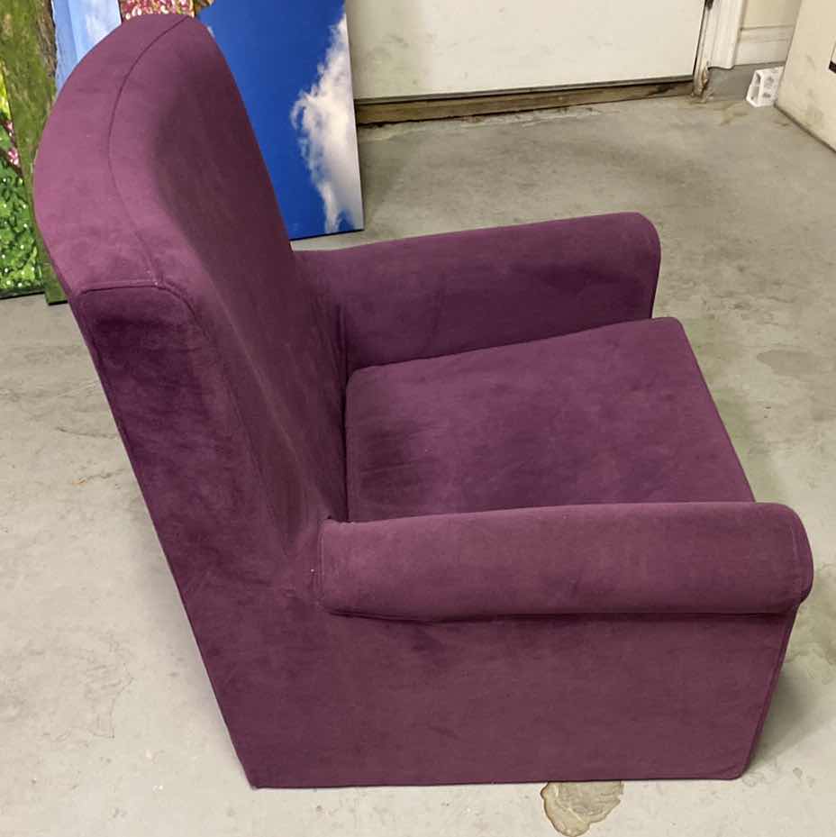 Photo 1 of PURPLE DOG BED OR CHILD CHAIR 29“ x 25“ H 28”