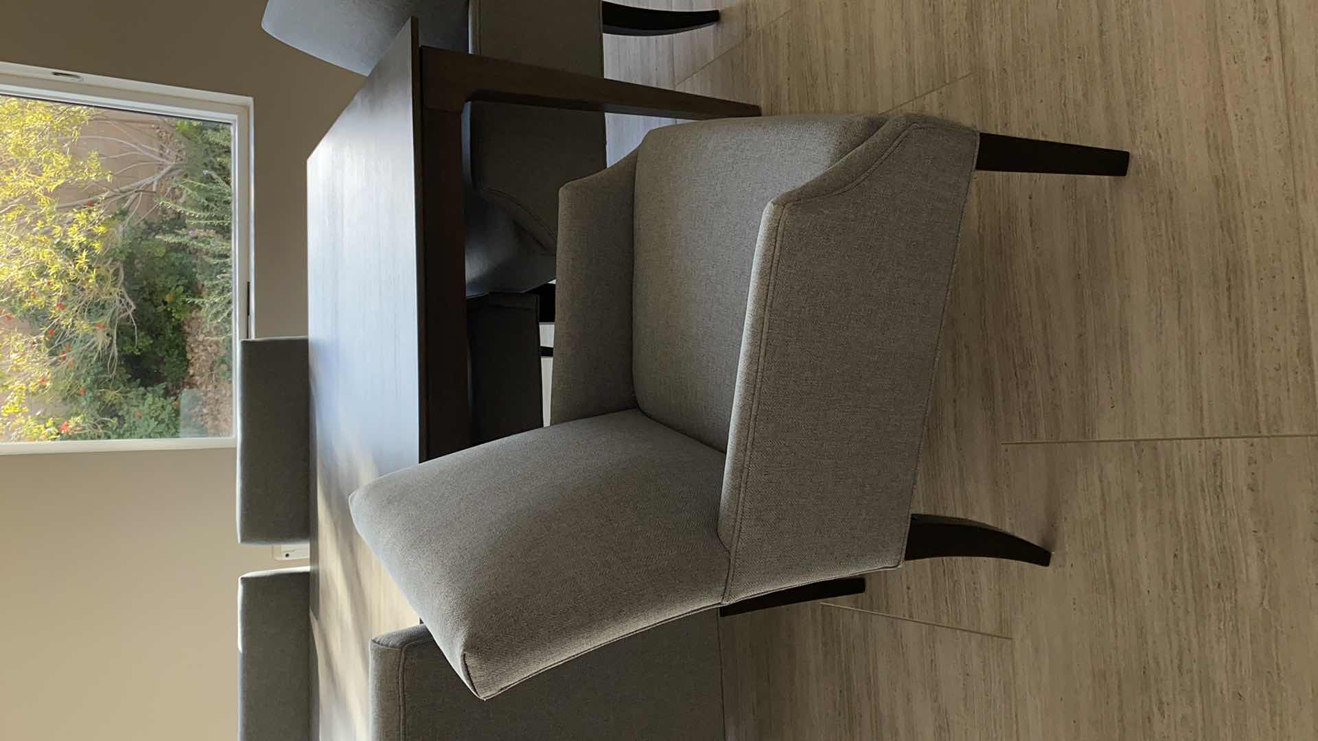 Photo 1 of ETHAN ALLEN DINING TABLE WITH 6 CHAIRS 75“ x 36“ H 30”