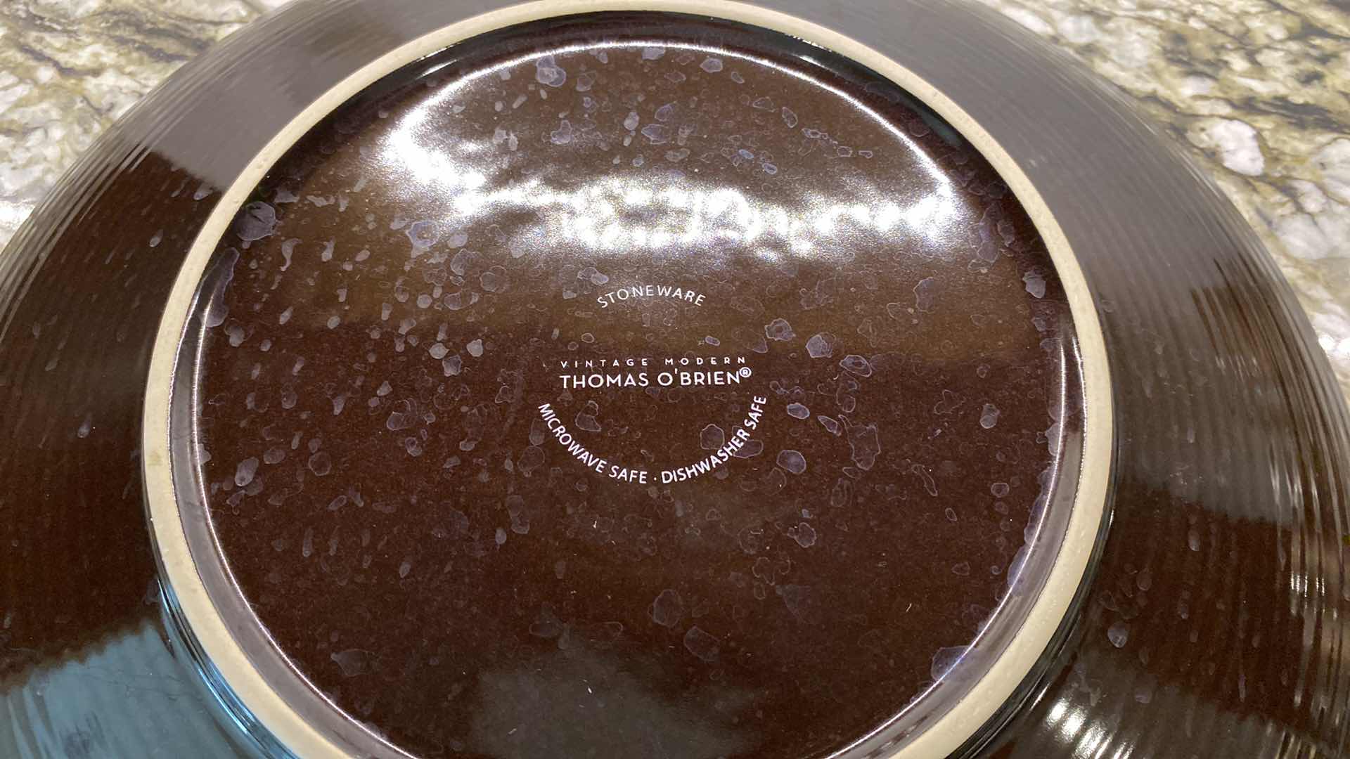 Photo 1 of CONTENTS KITCHEN CABINET THOMAS O’BRIEN STONEWARE DISHES AND MORE