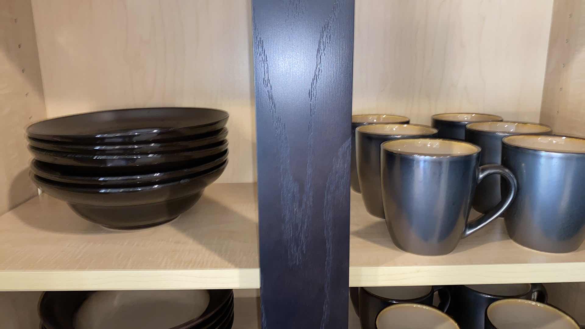 Photo 1 of CONTENTS OF KITCHEN CABINET DISHES MIKASA GOURMET BASICS