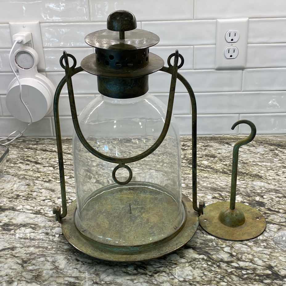 Photo 1 of HANGING CANDLE HOLDER H 15”