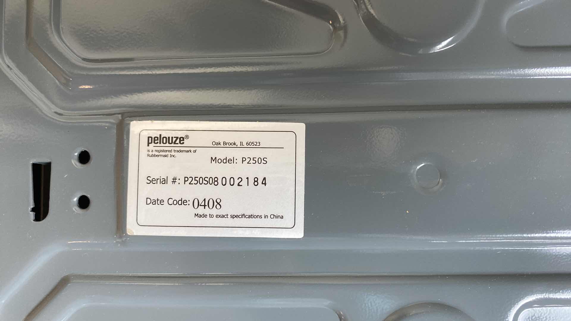 Photo 1 of PELOUZE HEAVY DUTY UTILITY SCALE