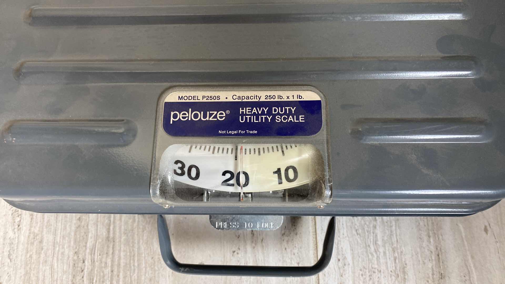 Photo 1 of PELOUZE HEAVY DUTY UTILITY SCALE