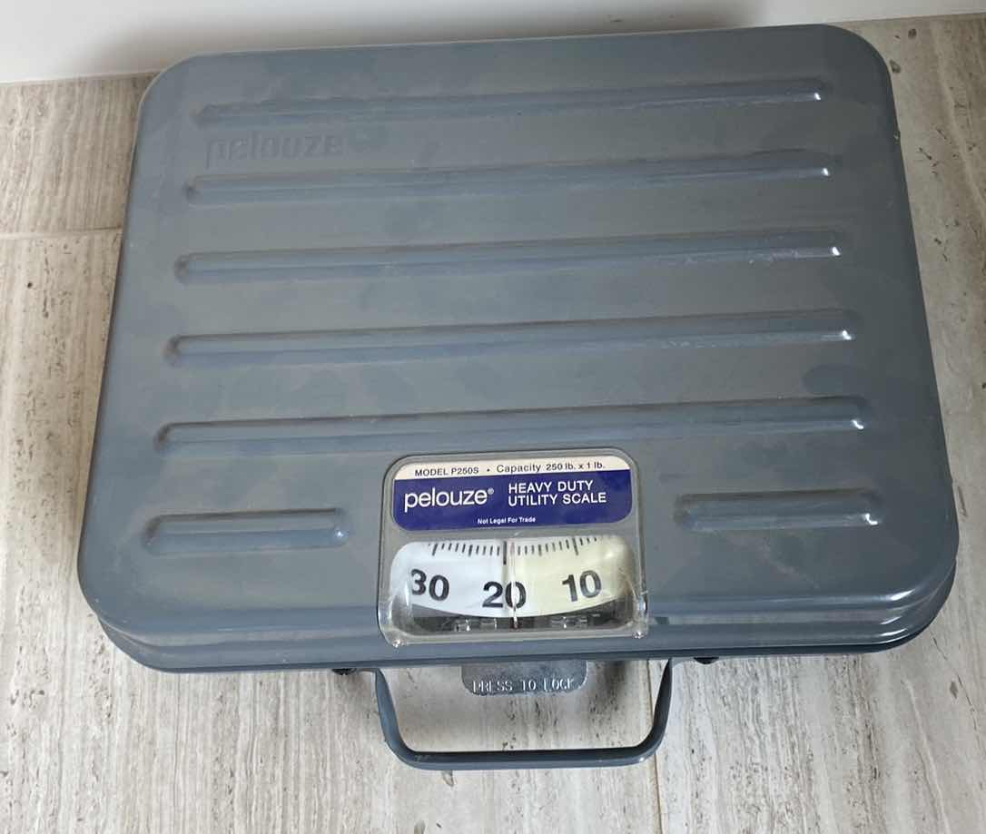 Photo 1 of PELOUZE HEAVY DUTY UTILITY SCALE