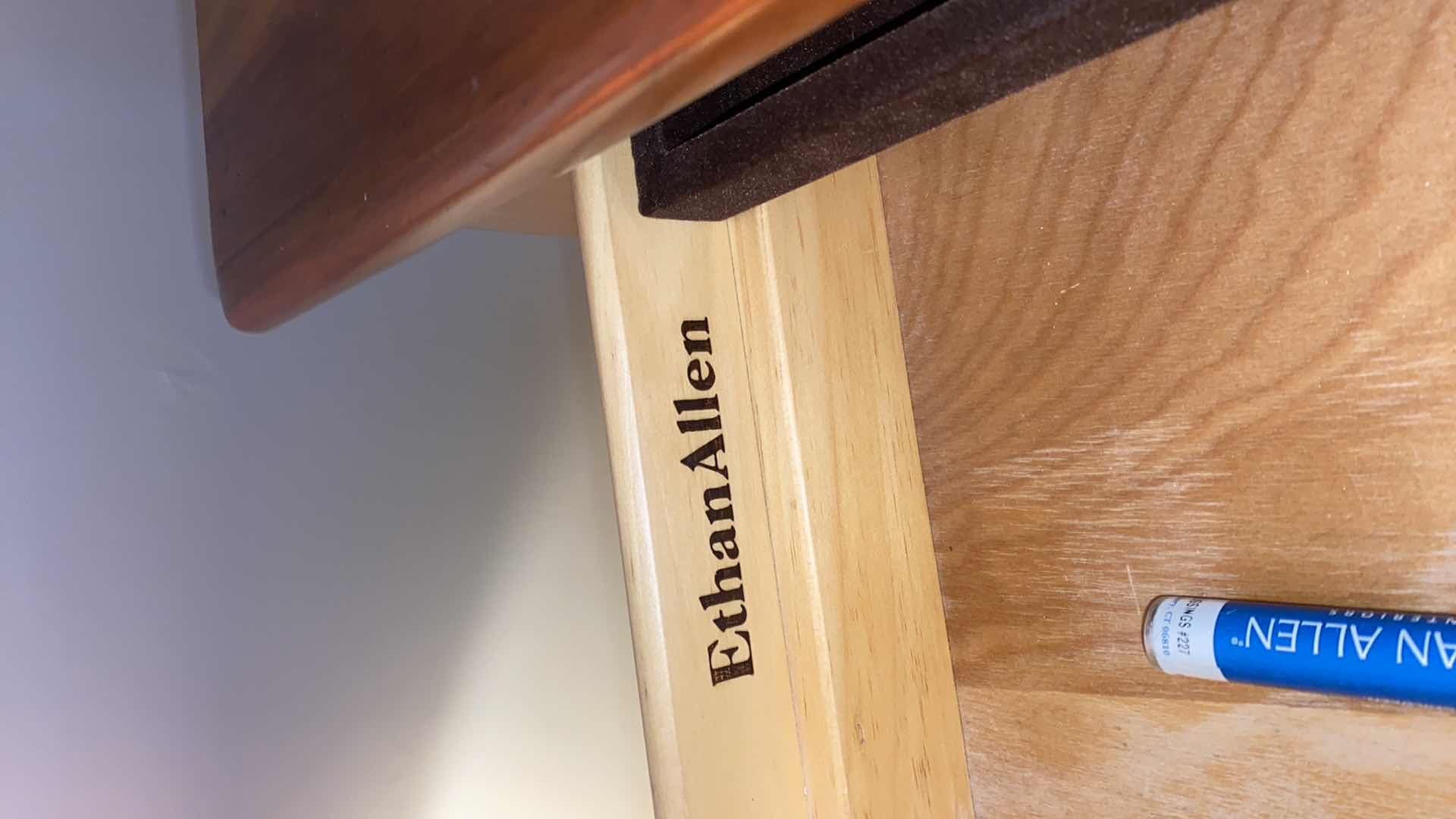 Photo 1 of MID CENTURY MODERN ETHAN ALLEN PINE 7 DRAWER CHEST - SOME SCRATCHES 24“ x 17 1/2“ H 51 1/2”