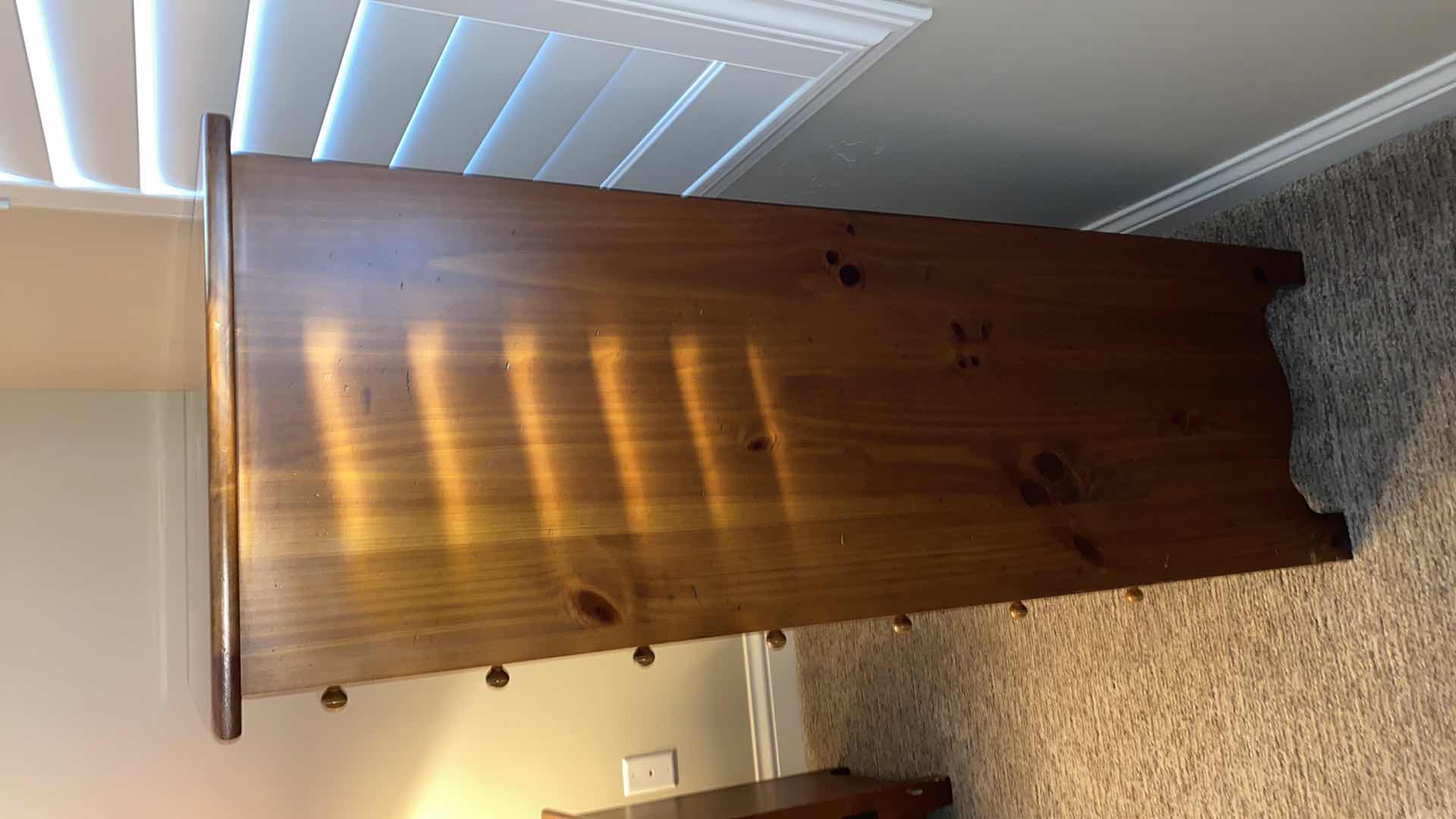 Photo 1 of MID CENTURY MODERN ETHAN ALLEN PINE 7 DRAWER CHEST - SOME SCRATCHES 24“ x 17 1/2“ H 51 1/2”