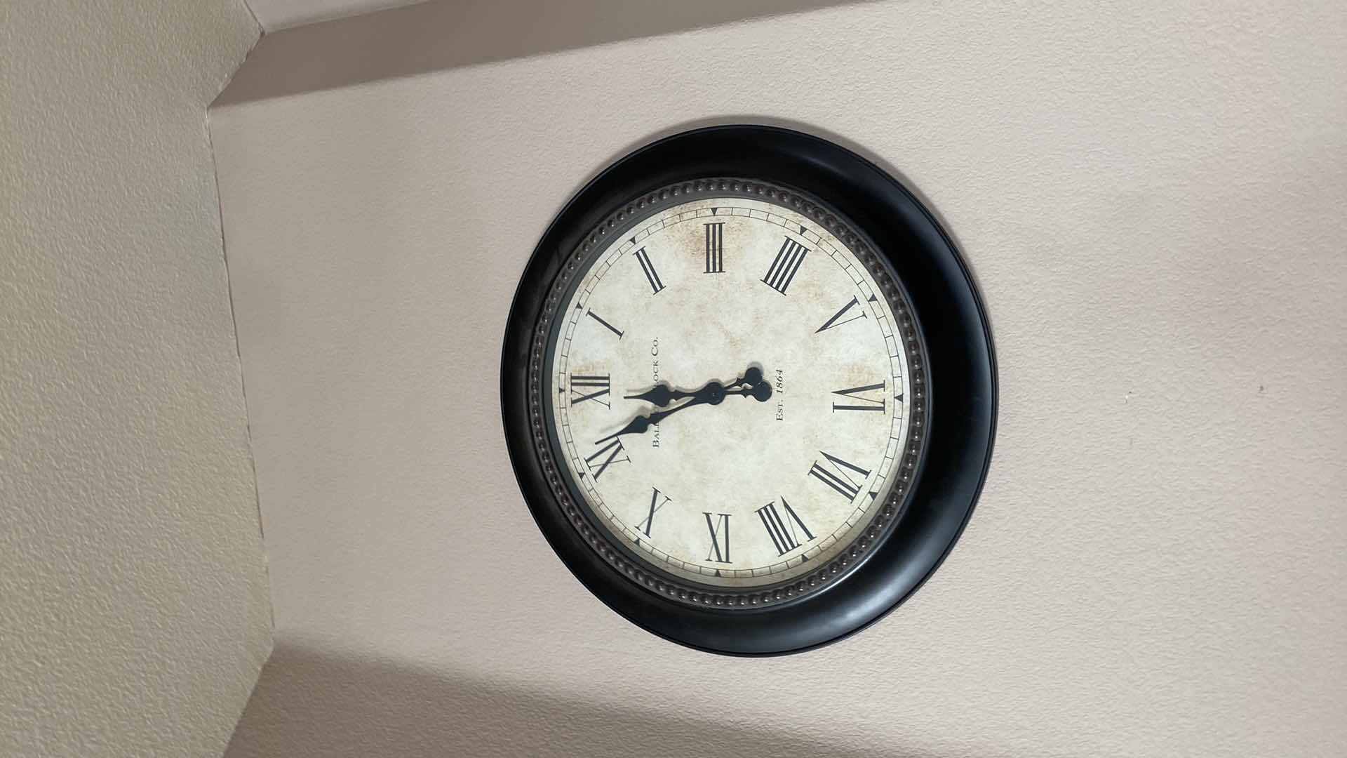 Photo 1 of BALDWIN COMPANY WALL CLOCK 30”