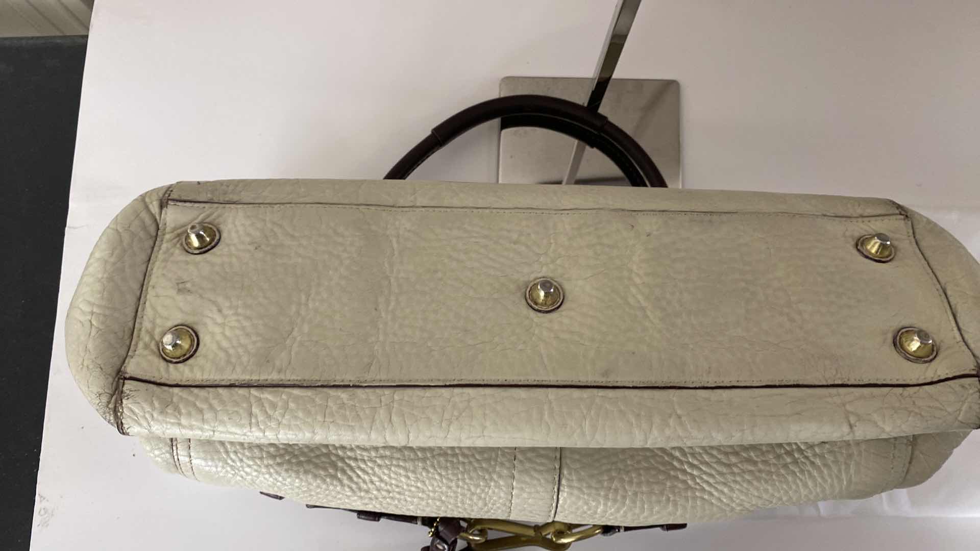 Photo 6 of COACH HAMPTON HANDBAG 15” - SHOWS WEAR