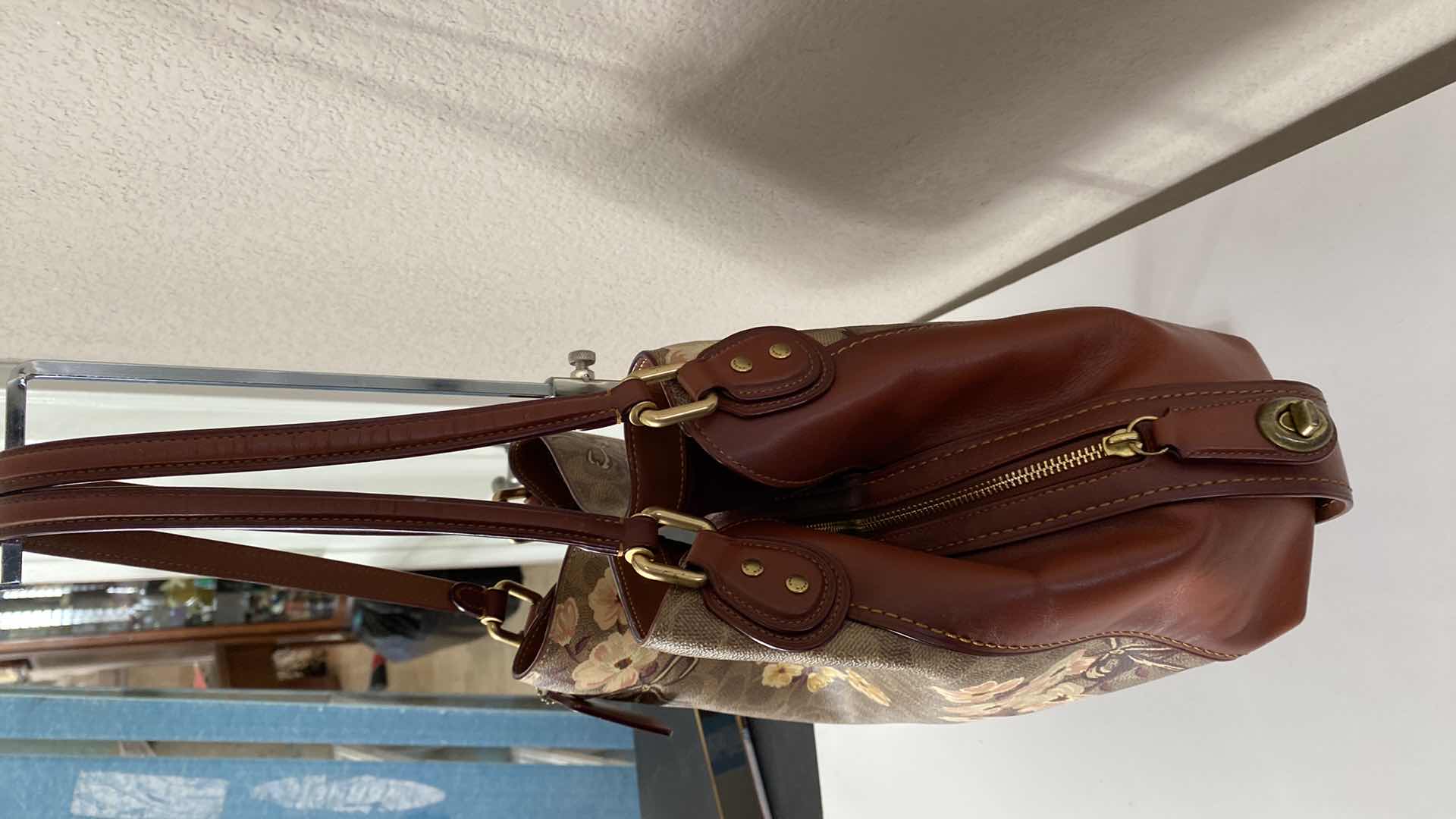 Photo 1 of COACH EDIE HANDBAG 14”