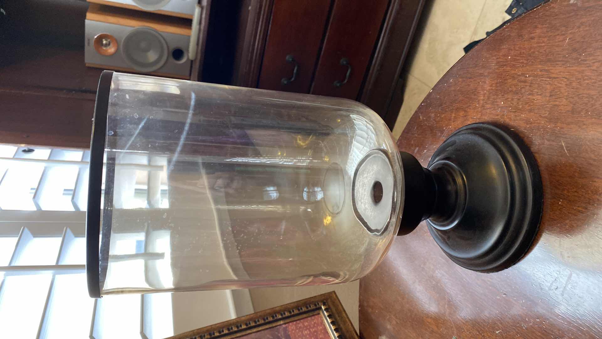 Photo 1 of PAIR OF FRAMED FLORAL ARTWORK 15“ x 15“ CANDLEHOLDER AND FAUC ROSES