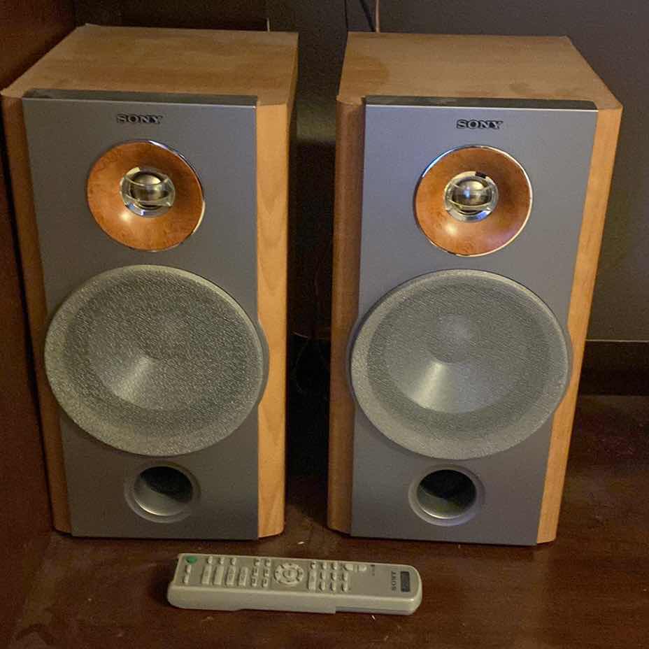 Photo 1 of SONY AUDIO EQUIPMENT WITH REMOTE - BUYER TO DISCONNECT