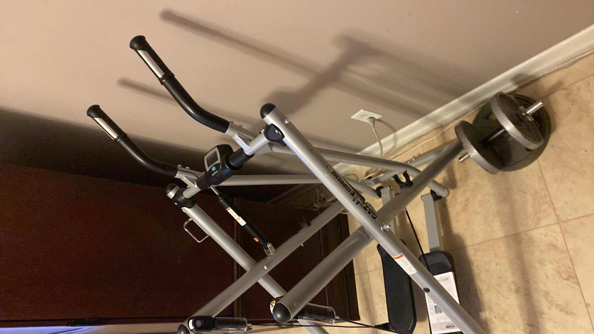 Photo 1 of GAZELLE ELLIPTICAL AND FREE WEIGHTS