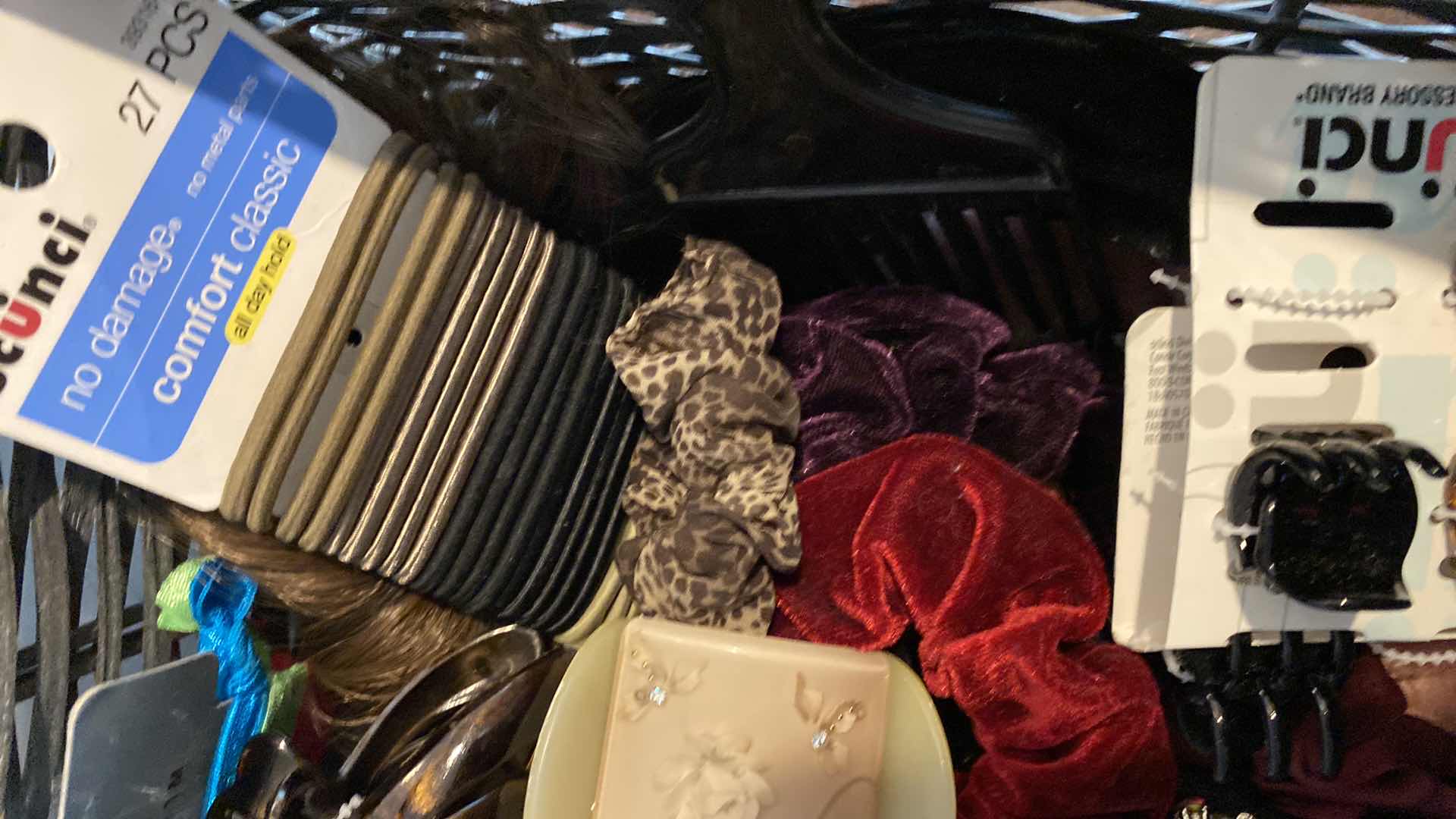 Photo 4 of BASKET OF HAIR ACCESSORIES