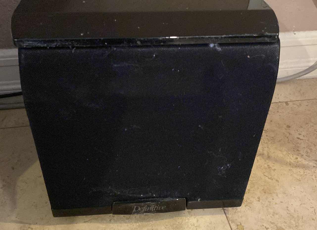 Photo 1 of PANAMAX COMPONENT PROTECTOR AND DEFINITIVE TECHNOLOGY SUBWOOFER