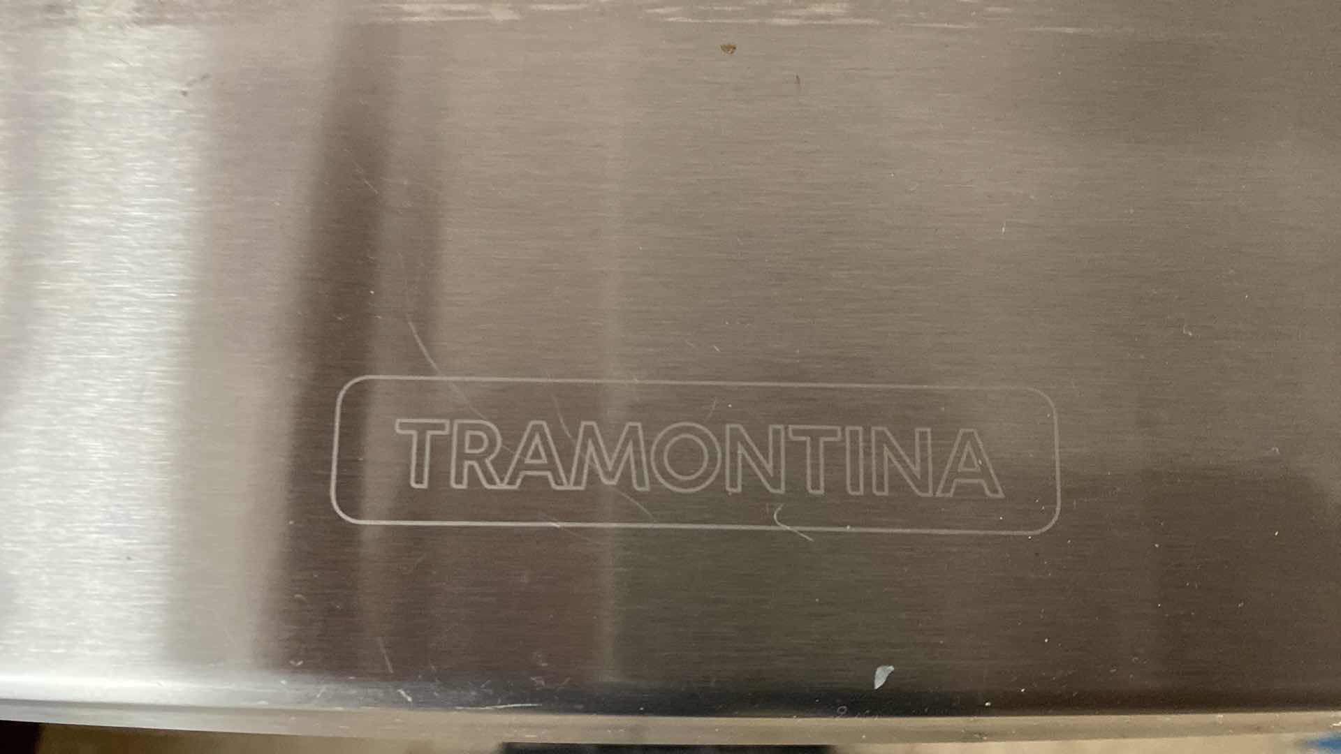 Photo 1 of TRAMONTINA KITCHEN TRASH CAN