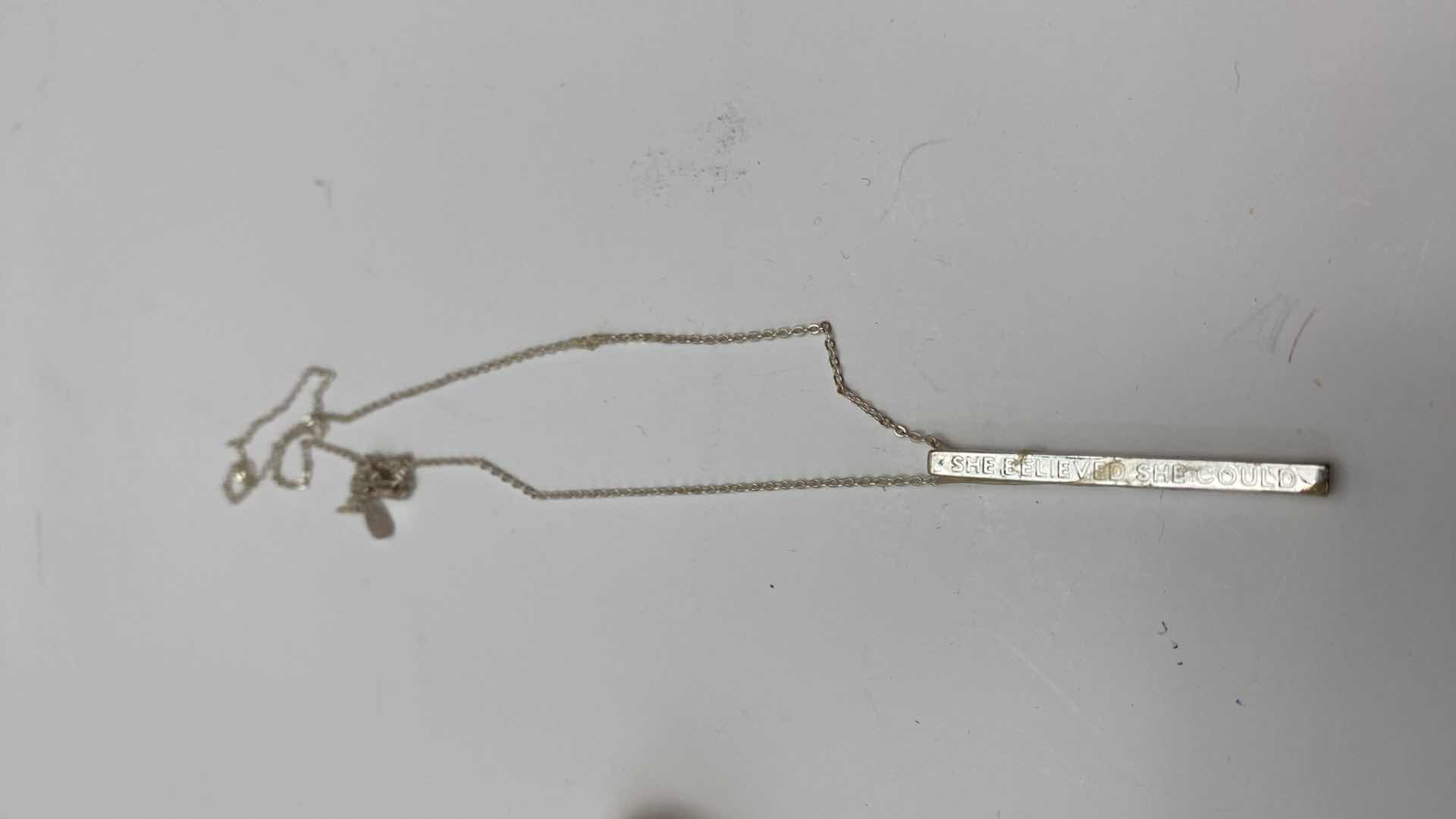 Photo 1 of GOLD AND SILVER JEWELRY -14K  3 RINGS AND BRACELET, 585 BLUE RING, 575 STONE MISSING CLUSTER RING, 925 SILVER NECKLACE