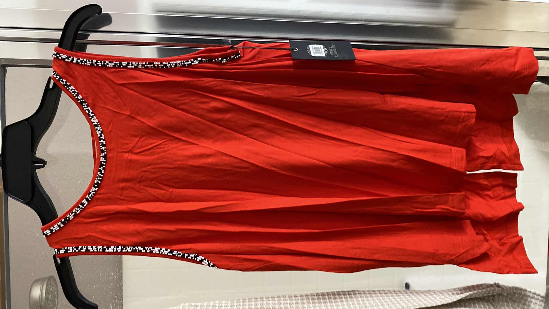 Photo 5 of $138 WOMENS NEW WITH TAGS LARGE FREE PEOPLE SHIRT & VINCE CAMUTO RED SHIRT