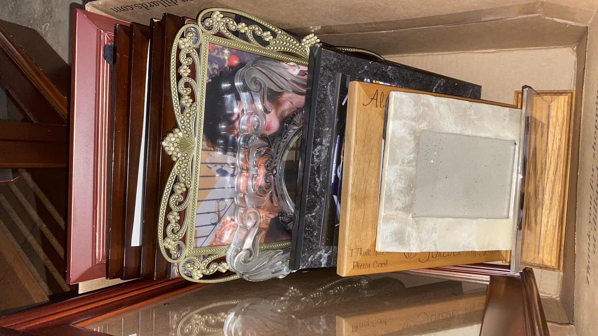 Photo 1 of BOX OF PHOTO FRAMES