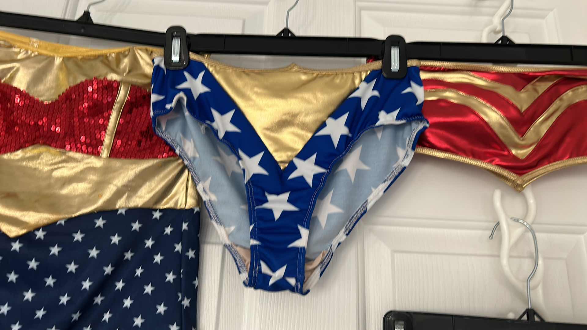 Photo 1 of 4 PIECE COSTUME PIECES SIZE M/L AND S/M