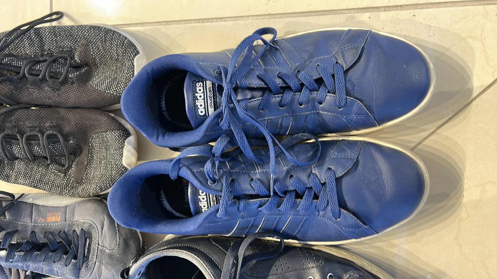 Photo 1 of 4 PAIRS MENS SHOES SIZE 10 AND 10.5