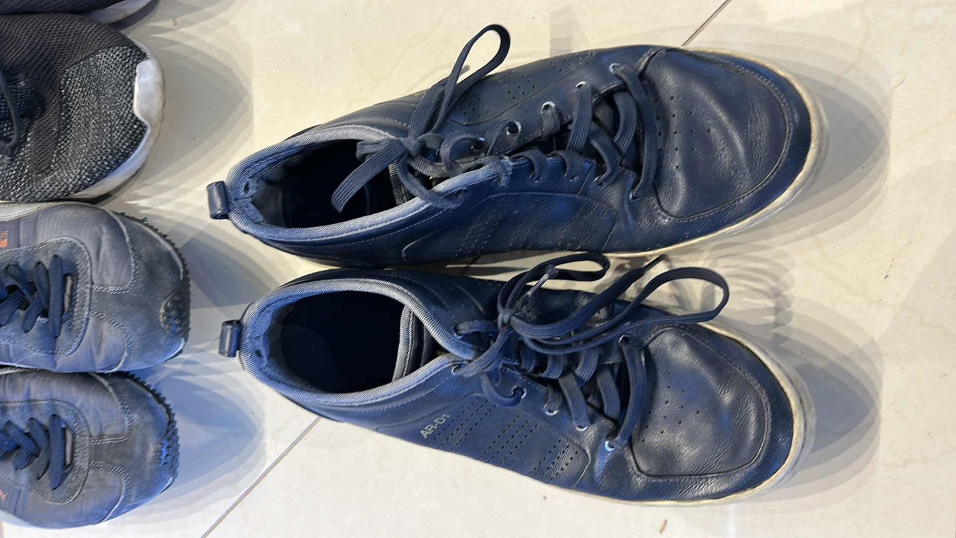 Photo 1 of 4 PAIRS MENS SHOES SIZE 10 AND 10.5