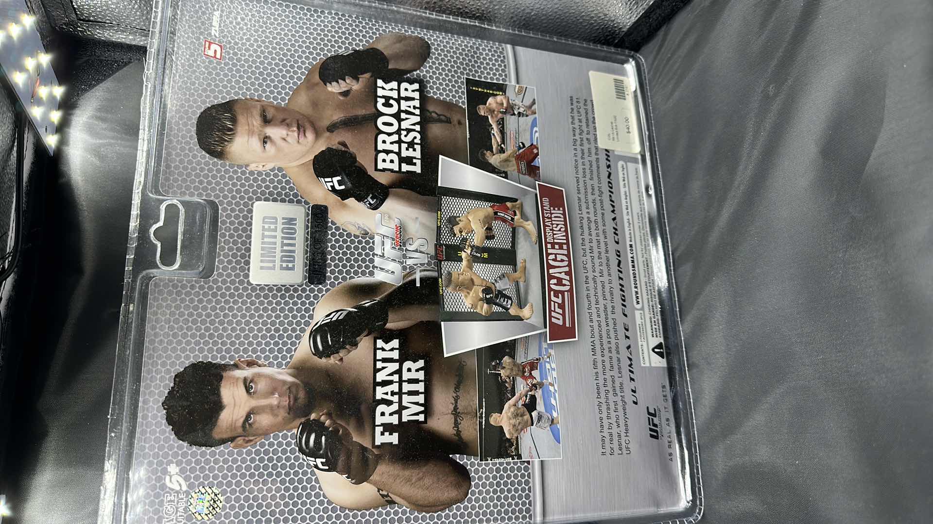 Photo 1 of BROCK LESNAR VS FRANK MIR LIMITED EDITION ACTION FIGURE