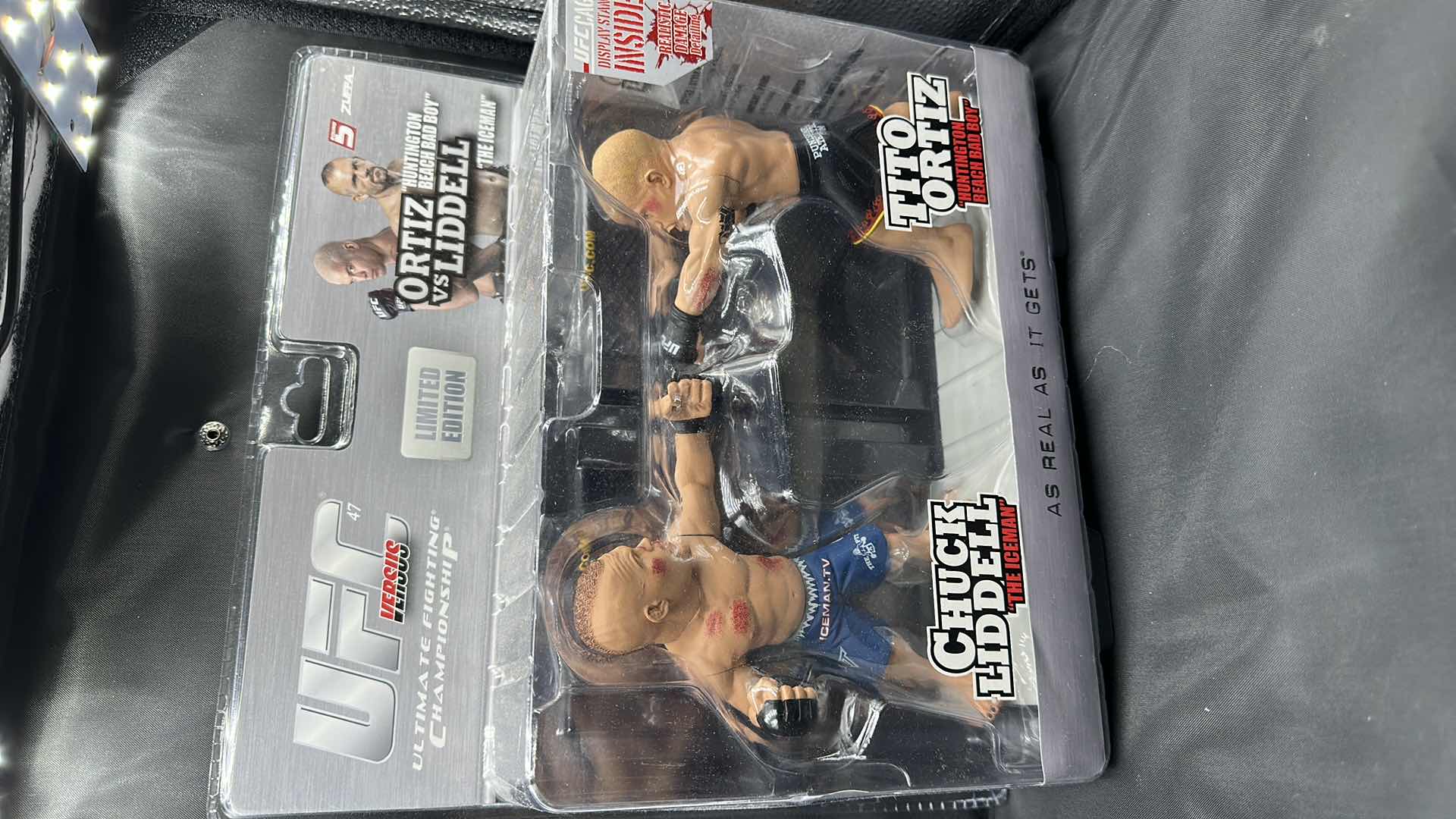 View 1 of CHUCK LIDDELL VS TITO ORTIZ LIMITED EDITION ACTION FIGURE