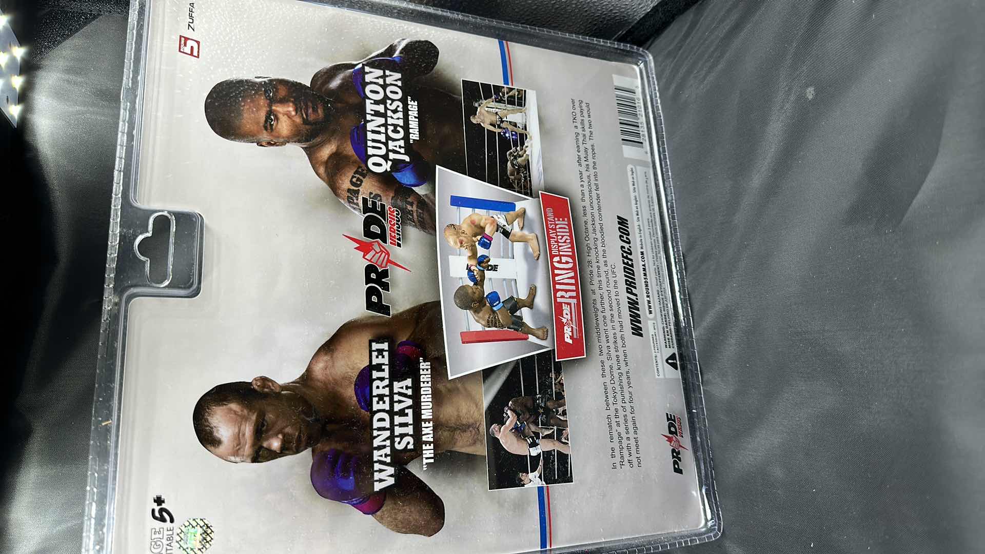Photo 1 of QUINTON “RAMPAGE” JACKSON VS WANDERLEI SILVA LIMITED EDITION ACTION FIGURE