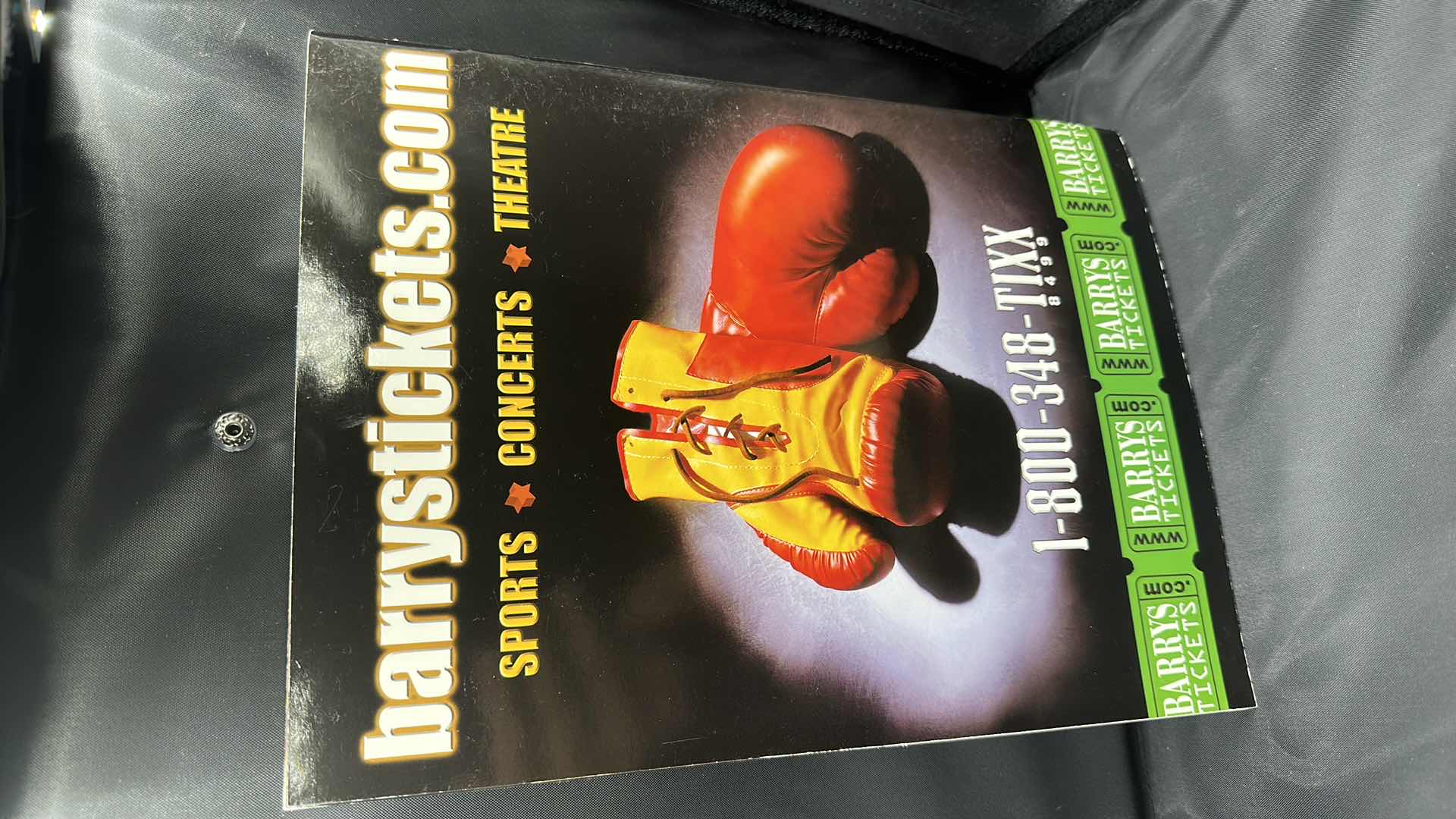 Photo 1 of PACQUIAO VS BARRERA OFFICIAL FIGHT PROGRAM