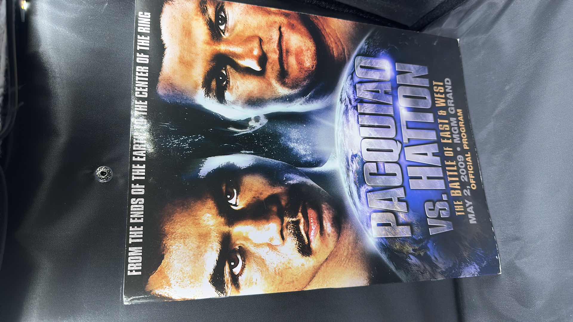 Photo 1 of PACQUIAO VS HATTON OFFICIAL FIGHT PROGRAM