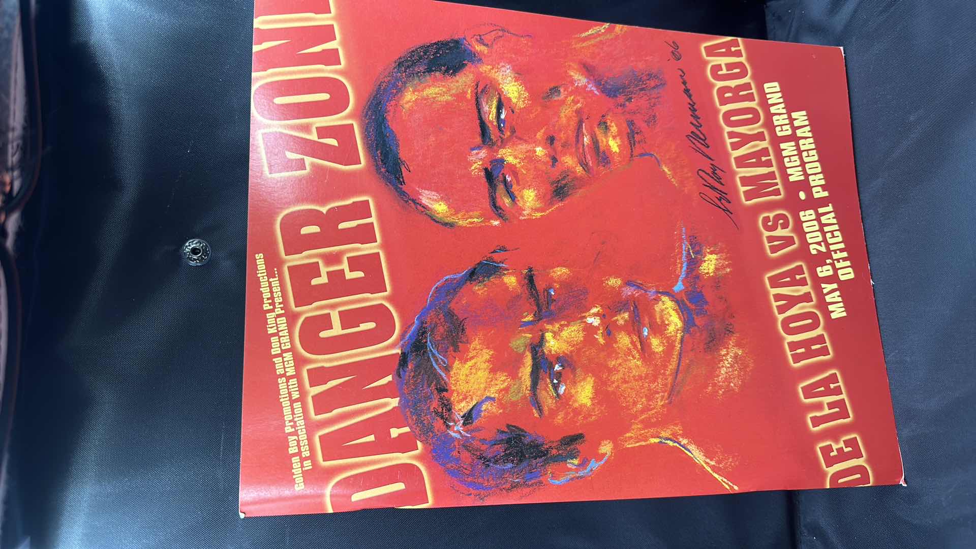 Photo 1 of DE LA HOYA VS MAYORGA OFFICIAL FIGHT PROGRAM