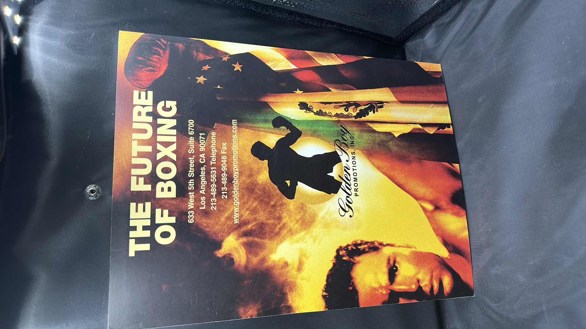 Photo 1 of DE LA HOYA VS HOPKINS OFFICIAL FIGHT PROGRAM