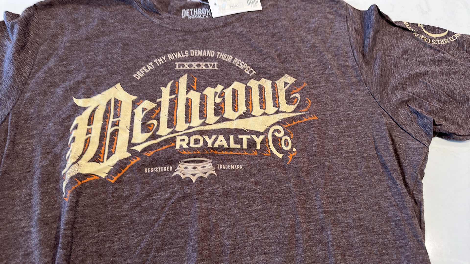 Photo 1 of DETHRONE ROYALTY SHIRT M