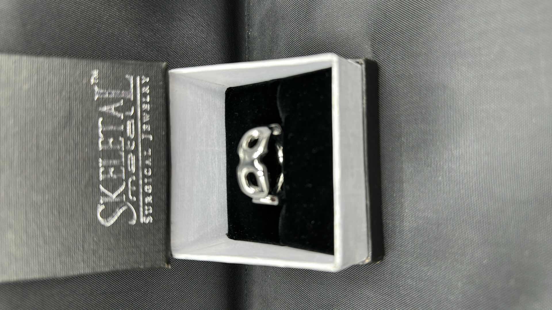 Photo 1 of SKELETAL METAL RING