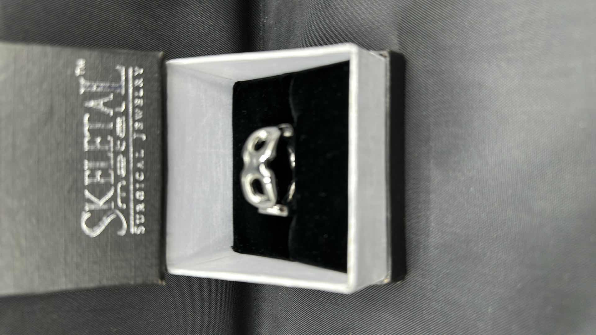 Photo 1 of SKELETAL METAL RING