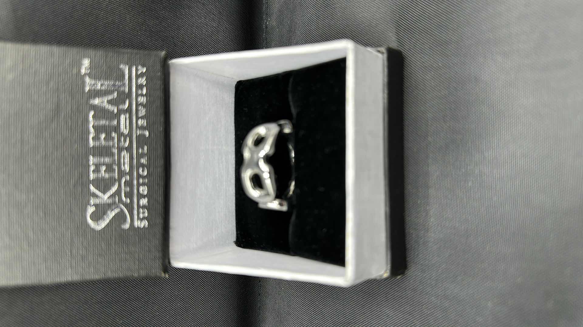 Photo 1 of SKELETAL METAL RING