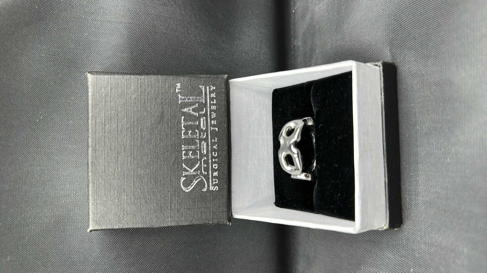 Photo 1 of SKELETAL METAL RING
