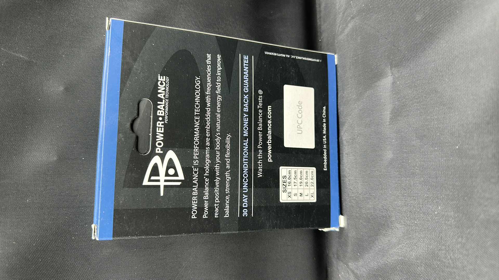 Photo 1 of BLUE POWER BALANCE WRIST BANDS