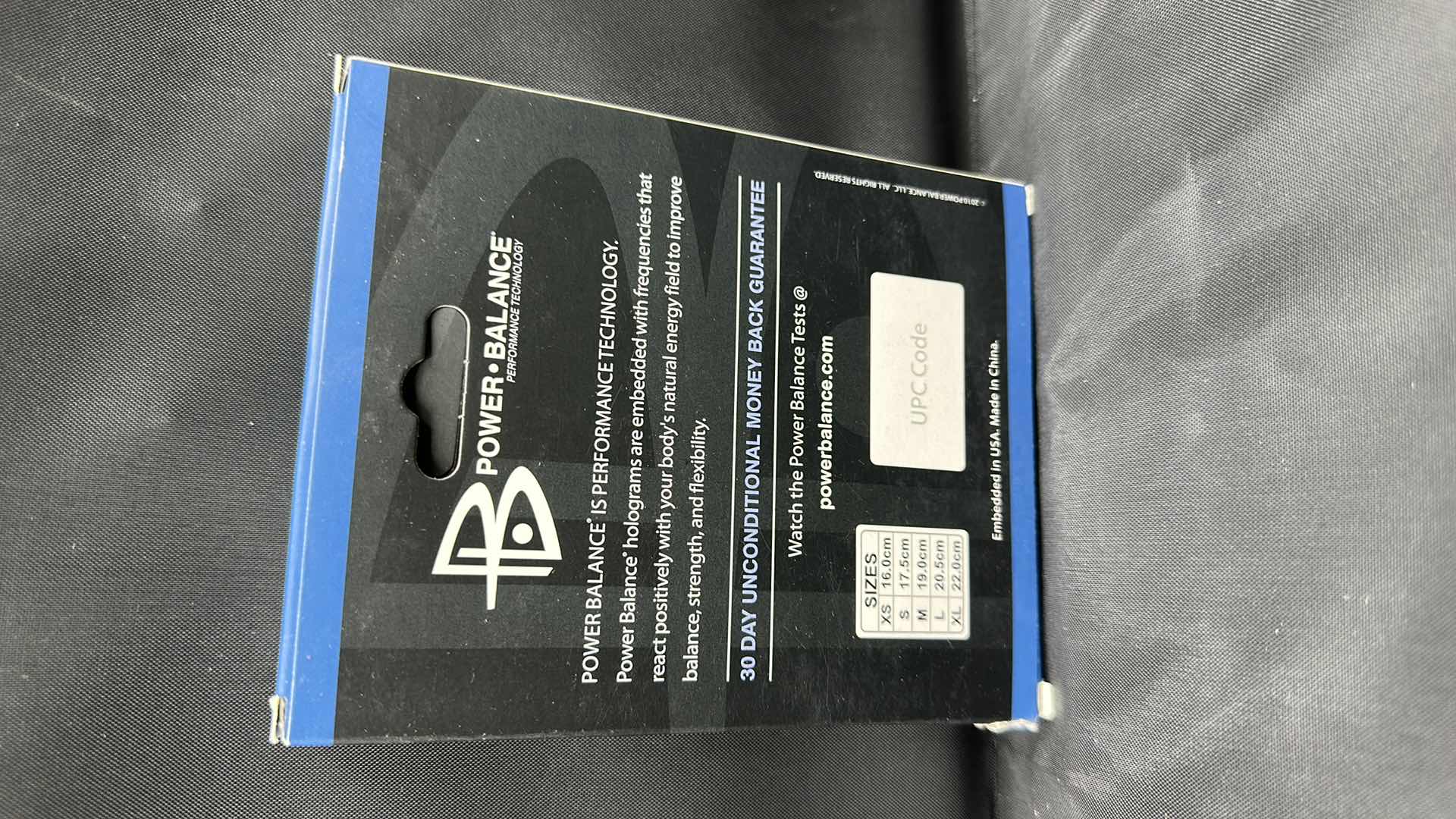 Photo 1 of BLUE POWER BALANCE WRIST BANDS