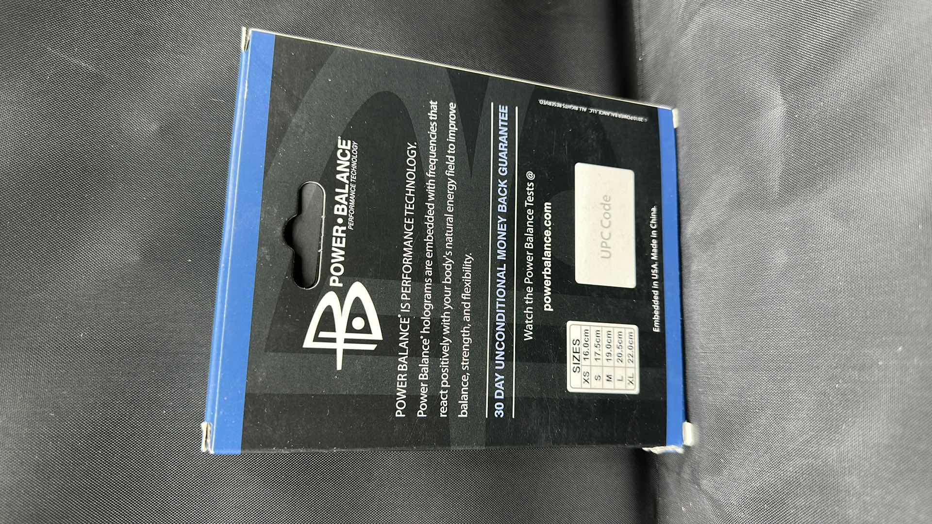 Photo 1 of BLUE POWER BALANCE WRIST BANDS