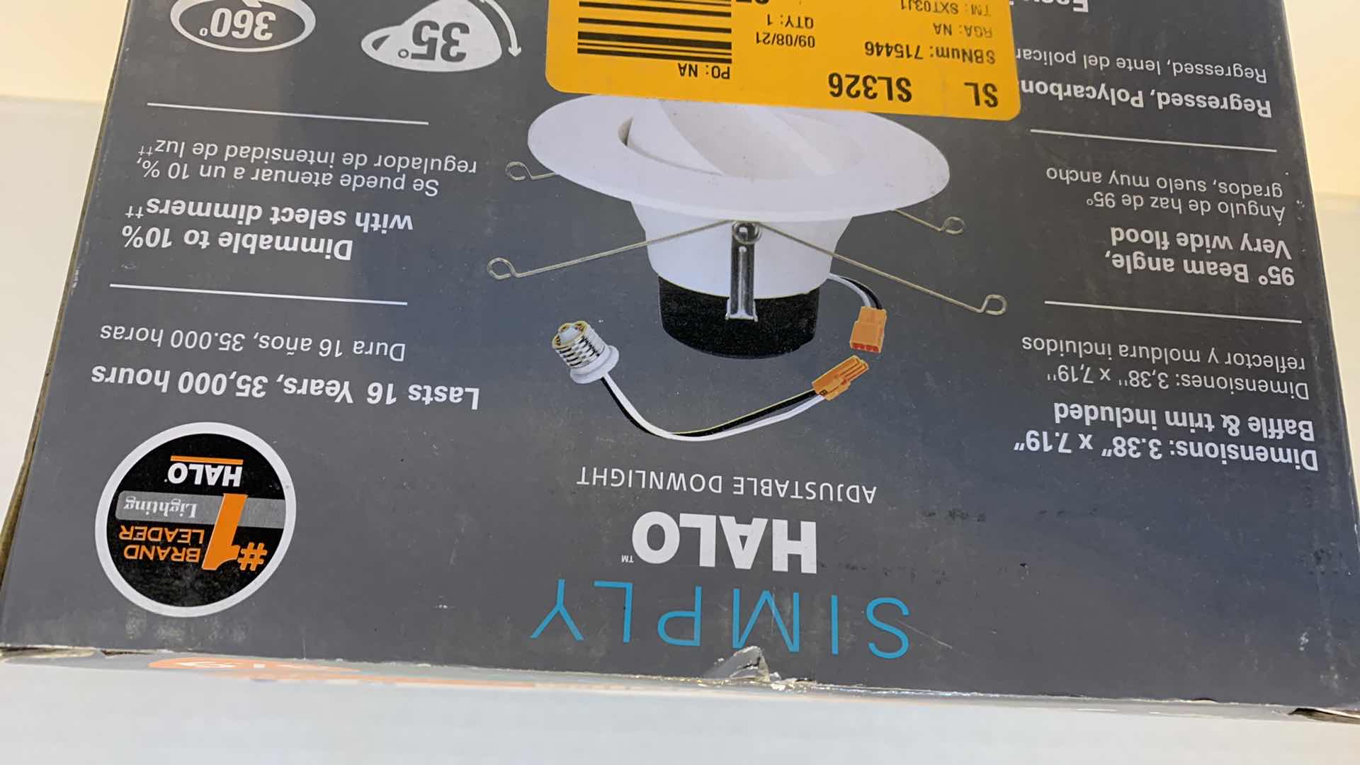 Photo 1 of EATON ALL IN ONE SIMPLY GALO ADJUSTABLE DOWNLIGHT