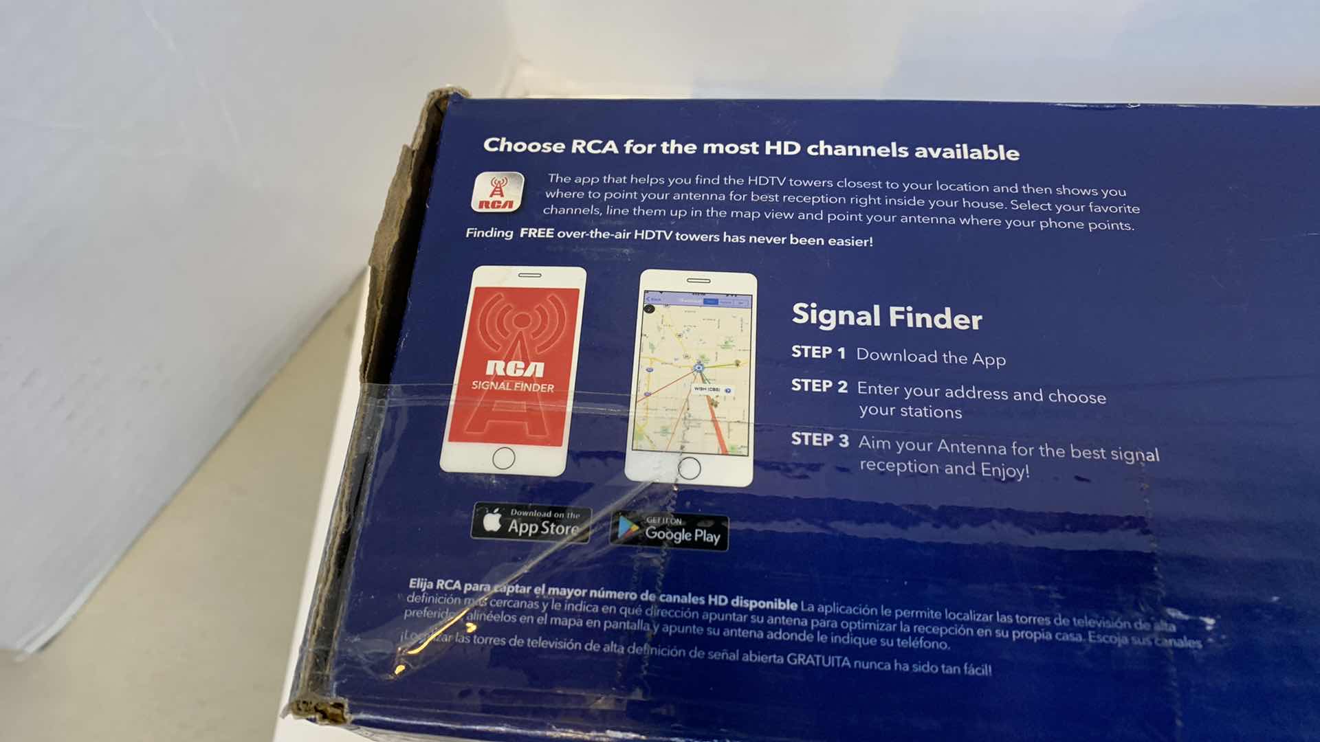 Photo 1 of RCA OUTDOOR/ATTIC ANTENNA 75 MILE RANGE 4K AND 8K COMPATIBLE