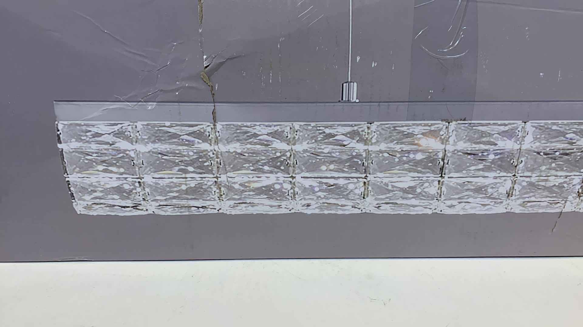 Photo 1 of HOME DECORATORS COLLECTION KEIGHLY LED ISLAND CHANDELIER 1005 579 002