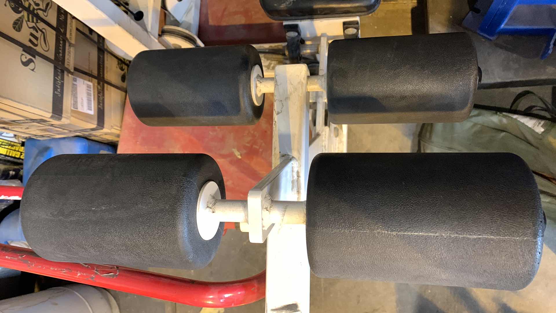 Photo 1 of PROMAXIMA PERFORMANCE PLUS P-135 DUAL LAB CRUNCH MACHINE 36” X 77” H 64”