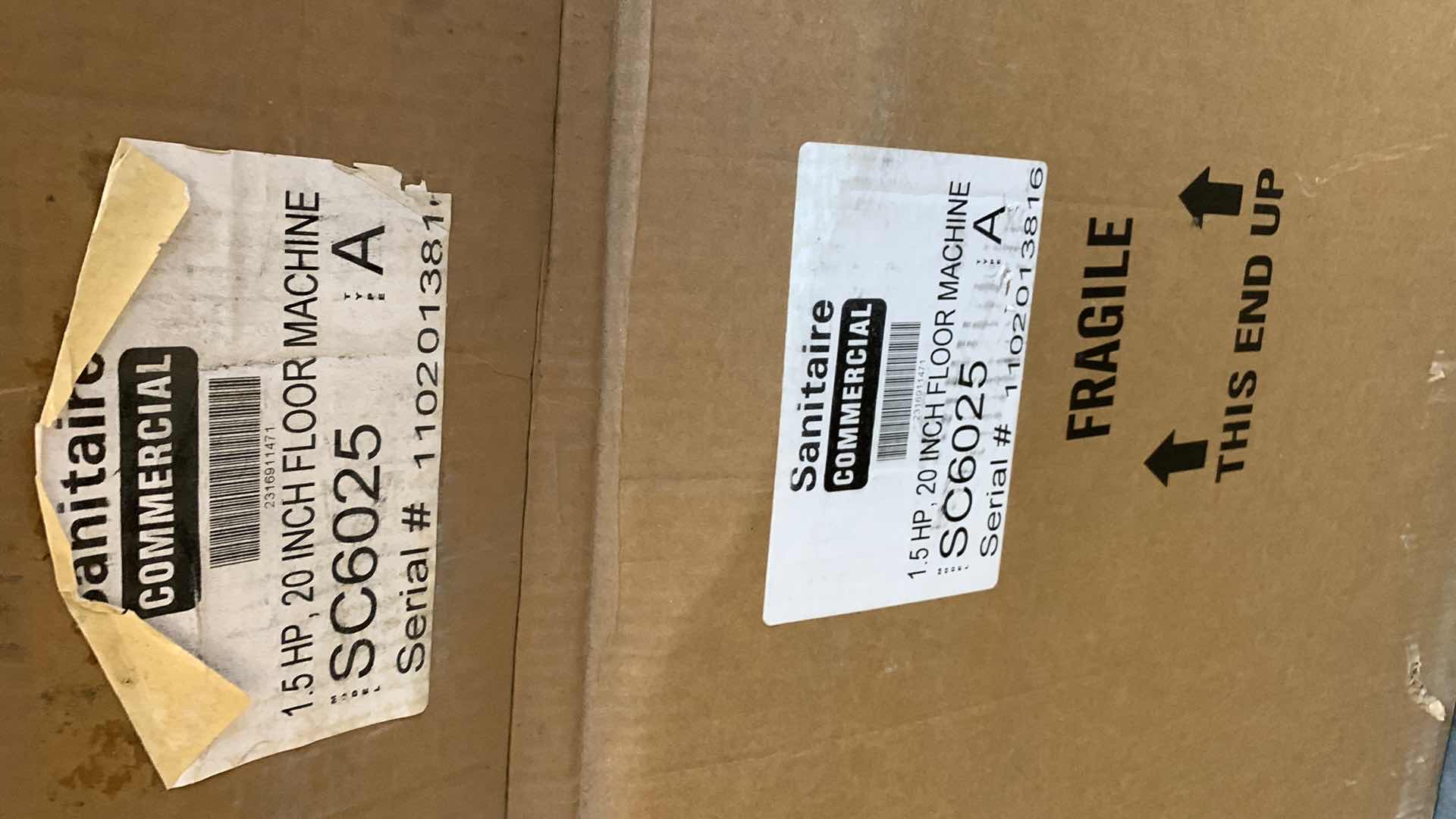 Photo 1 of NEW SANITAIRE 1.5HP 20” COMMERCIAL FLOOR MACHINE 6000 SERIES 