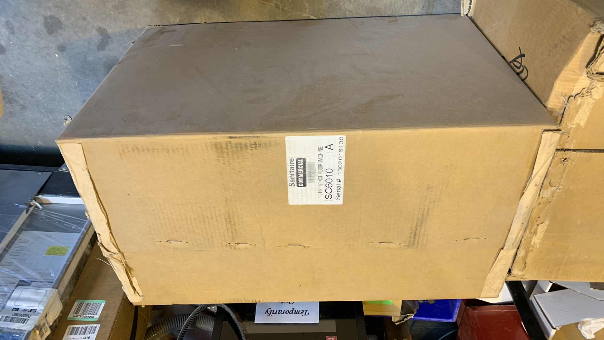 Photo 1 of NEW SANITAIRE 1.0 HP 17”COMMERCIAL FLOOR MACHINE 6000 SERIES. FACTORY SEALED